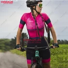 Женский костюм для велоспорта, зимняя униформа для триатлона