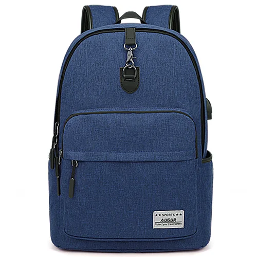Рюкзак AUGUR для мужчин и женщин модный рюкзак с usb-зарядкой ноутбука | Багаж сумки
