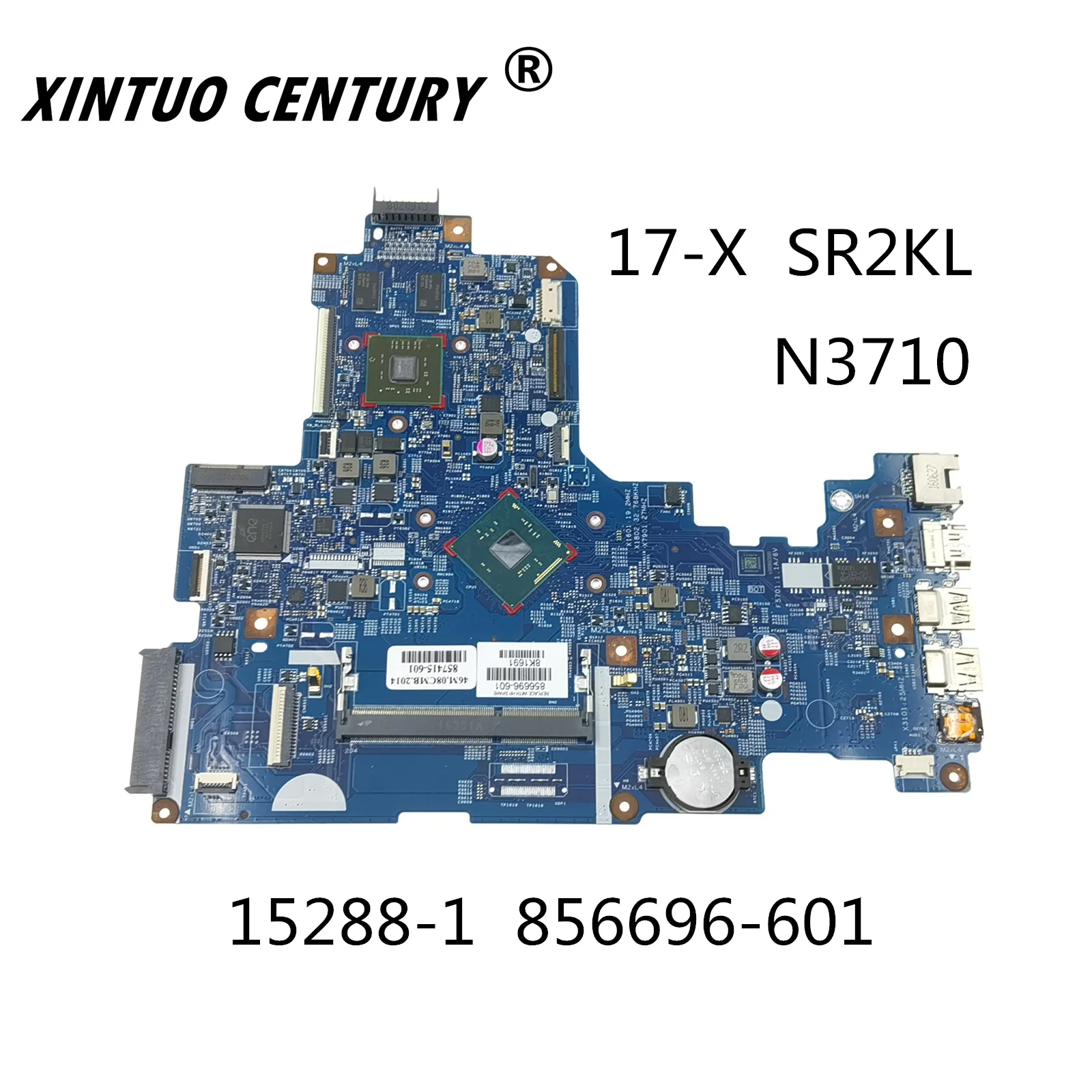 

Для HP 17-X 17-Y 17-Y018CA портативный ноутбук 856696-001 856696-601 857415-601 448.08p02.0011 R5M1-30 2 GB N3710 CPU 100% тест