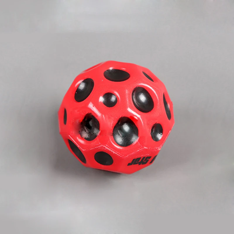 Red На открытом воздухе спортивные игры специально для студентов детского сада Луна мяч игрушки прыгающий мяч для детей - Цвет: Red