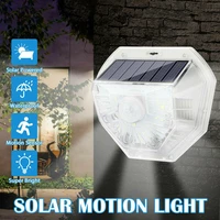 40 led solar light outdoor solar lamp powered sunlight waterproof pir motion sensor street light for garden decoration