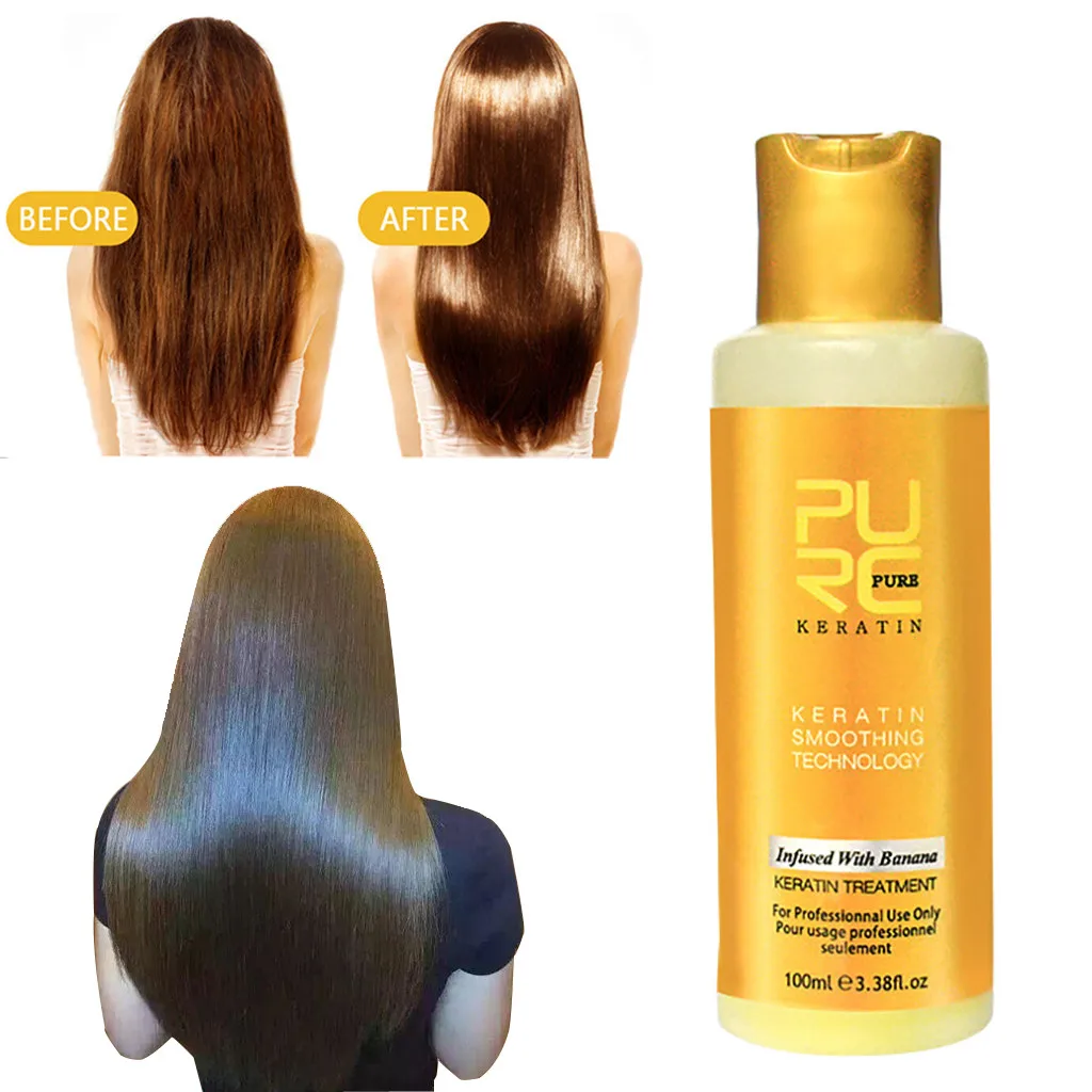 100 мл кератиновая протеиновая маска для волос женщин Глубокое восстановление