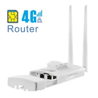 4g router modem dual wlan lan 2 rj45 150mbps cat4 lte signal wifi wireless wired ap high gain sim iot 5db 2 external antenna