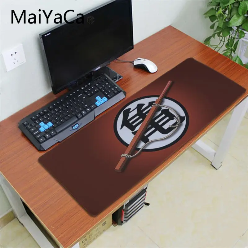 Lock Edge 30x60cm Maiyaca Dragon Ball Z Son Goku коврик для мышки большая акция Россия игровой коврик для мыши xl клавиатура ноутбук Laptop персональный компьютер Настольный коврик - Цвет: Lock Edge 30x60cm