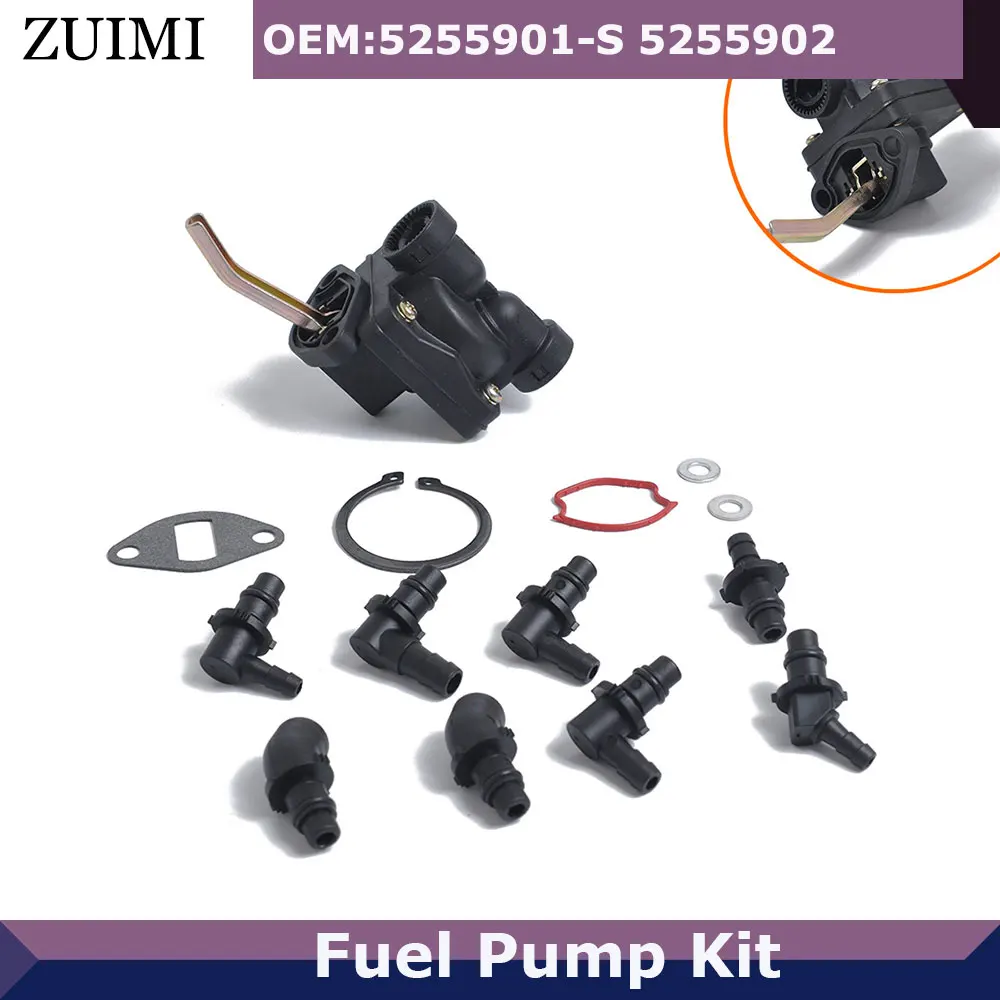 

Комплект топливного насоса 5255901 5255901-S 5255902 5255903-S 52-559-01-S 52-559-02 52-559-03-S для Kohler Magnum M18 M20 MV16 MV18 MV20