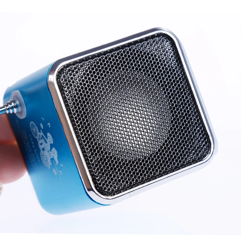 Мини TD V26 цифровой FM радио Динамик Портативный fm радиоприемник с ЖК дисплей