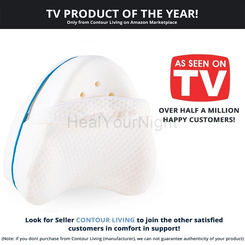 

Body Pillow Memory Foam Leg Pillow Sleeping Orthopedic Pillow Hip Joint Pain Relief Thigh Leg Pad Cushion Home Memory Pillow