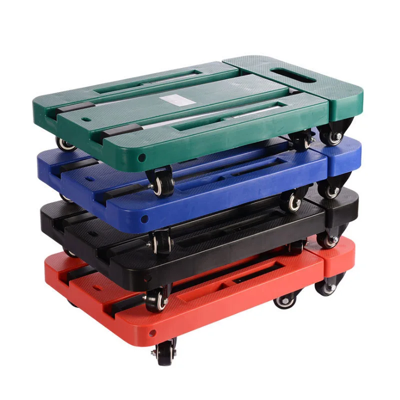 

Portable foldable car luggage cart handling platform, hand luggage trailer, durable goods handling trolley