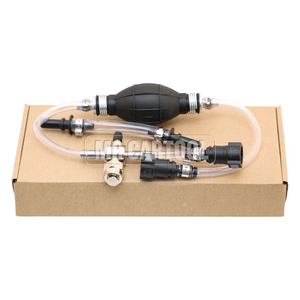 

MR CARTOOL Diesel Fuel System Bleeder filter exhaust pump Tool Kit For Ford Diesel System Bleed and Primer Set Car Repair Tool