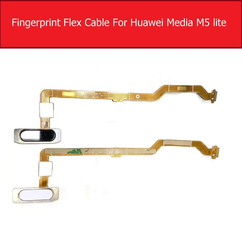  для Huawei MediaPad M5 Lite с отпечатком пальца кнопка домой ремонтные детали 10 1 2 5 |