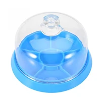 new watch movement parts dust cover plastic protecting tray repair spare tool blue white