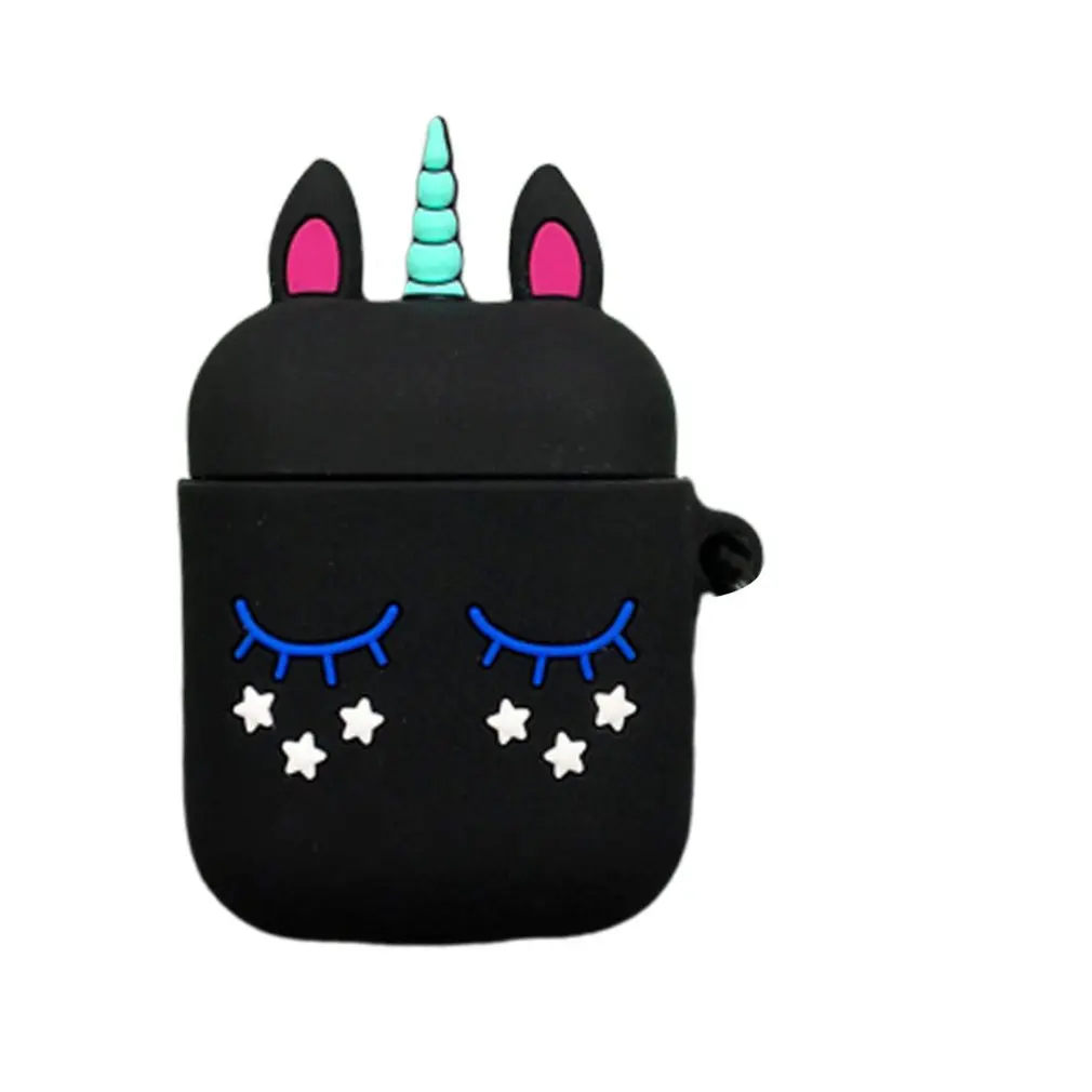 Силиконовый защитный чехол для гарнитуры Airpod с милым креативным мультяшным