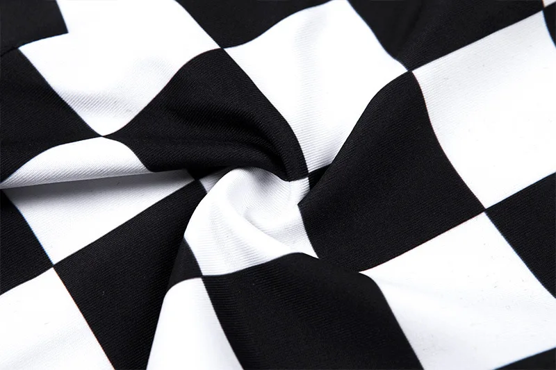 

2020 Punk Harajuku Plaid Checkerboard Casual Playsuits Spaghetti Strap Backless Front O-Zip Romper Women Bodycon Short Jumpsuits