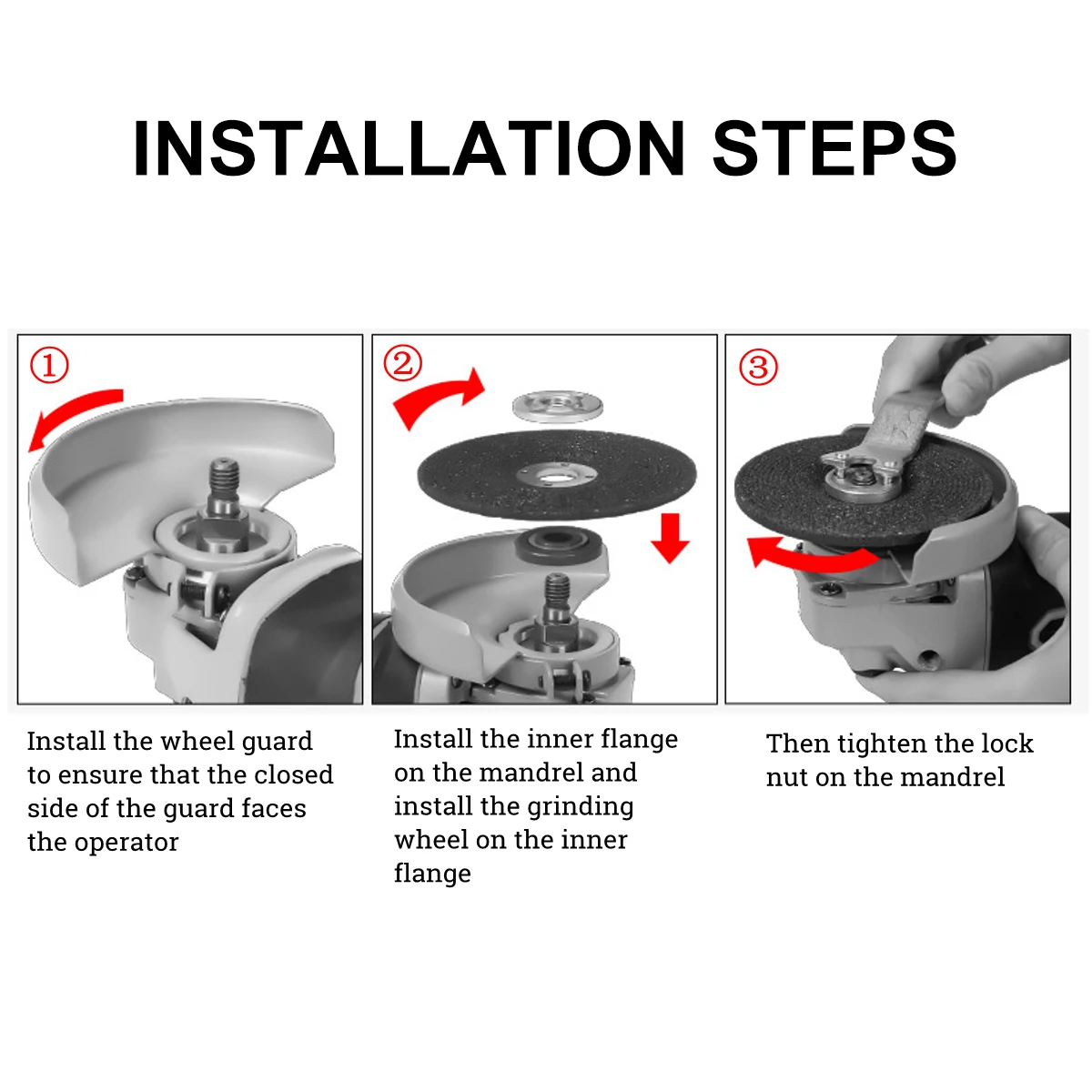 

125mm Brushless Electric Angle Grinder Speed 8000rpm Cordless Grinding Machine DIY Woodworking Power Tool For 18V Makita Batter