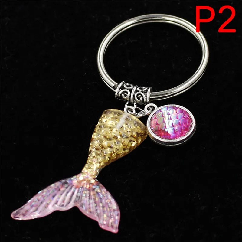 

Mermaid Tail Kids Keychain Sequins Keyring Decorative Pendants For Women Bags Car Key Phone Accessories Wedding Party Mom Gifts