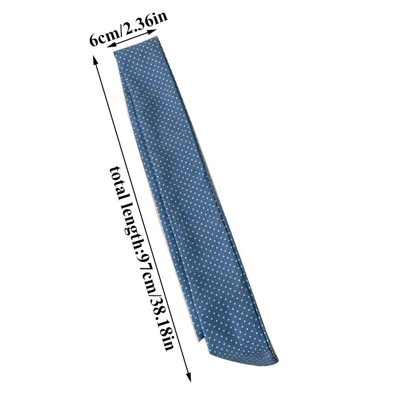 

2021 Fashion Printing Chiffon Grace Long Ribbon Bow Lady Headdress Scrunchie Ponytail Holder Tie Women Silk Scarves Hair Band