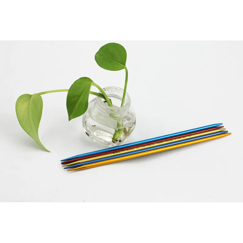 Addi Colibri 20 cm double pointed needle trendy colors 204-7 | Дом и сад