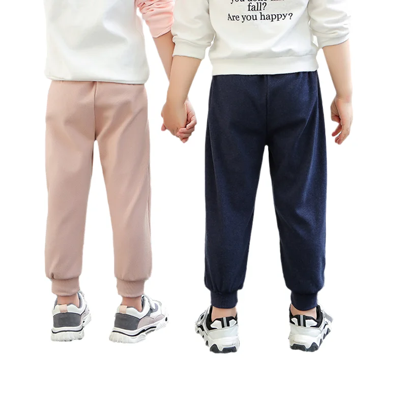 Штаны спортивные унисекс с высокой талией хлопок эластичные джоггеры шаровары