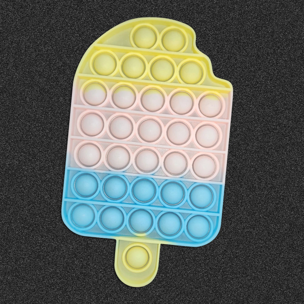 

Fidget Reliver Stress Toys Rainbow Push It Bubble Antistress Toys Adult Children Sensory Toy To Relieve Autism Drop Shipping