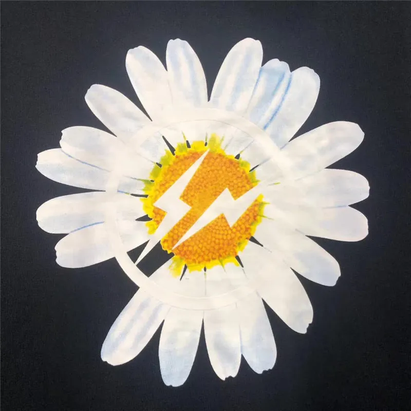 Peaceminusone солнцезащитные цветочные толстовки GD Daisy с принтом Peaceminusone толстовки для мужчин и женщин оверсайз Толстовка молния