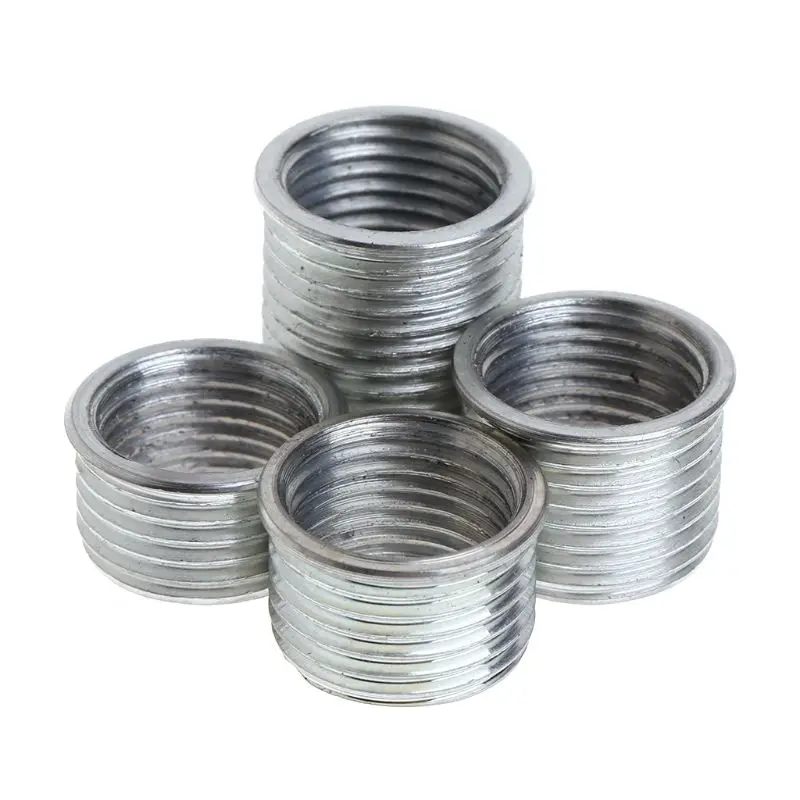 

14mm Spark Plug Rethread Rethreader Repair Tap Tool Reamer Inserts Kit Professional