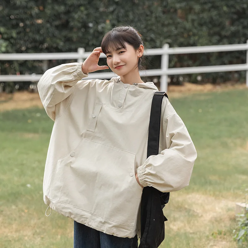 

2020 New Winter High Quality Ladies Sweatshirt Top Leisure Women Hoodies Elegant Solid Color Loose Fashion Female Pullovers