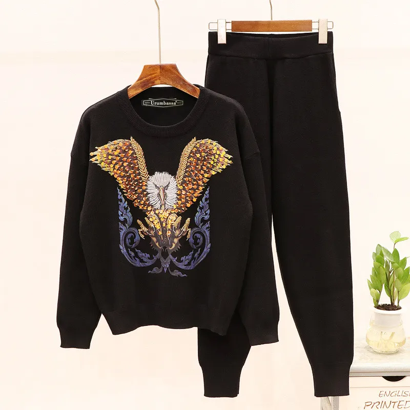 Женские повседневные штаны в европейском стиле осенние высококачественные