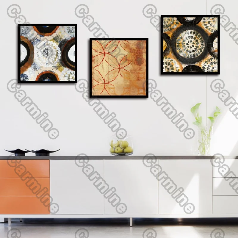 

Posters Geometric Patterns Animal Canvas Painting and Prints Wall Art Decoration for Living Room and Bedroom Frameless Style