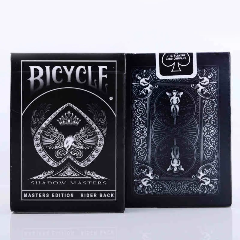 1 палубная велосипедная карточка Shadow Masters Ellusionis велосипедные игральные карты обычная велосипедная палубная всадник задний магический трюк магический реквизит