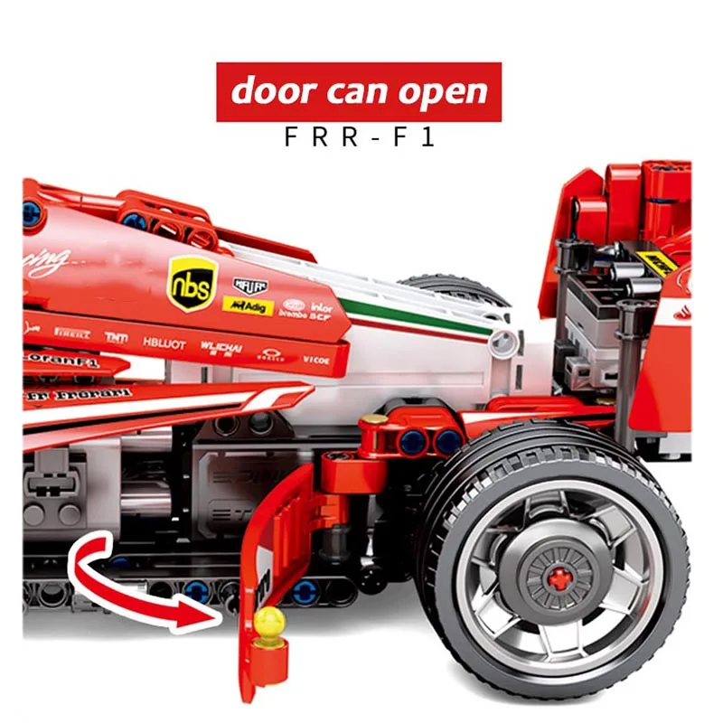 Technic MOC функция двигателя автомобили моторная техника автомобиль F1 скоростной