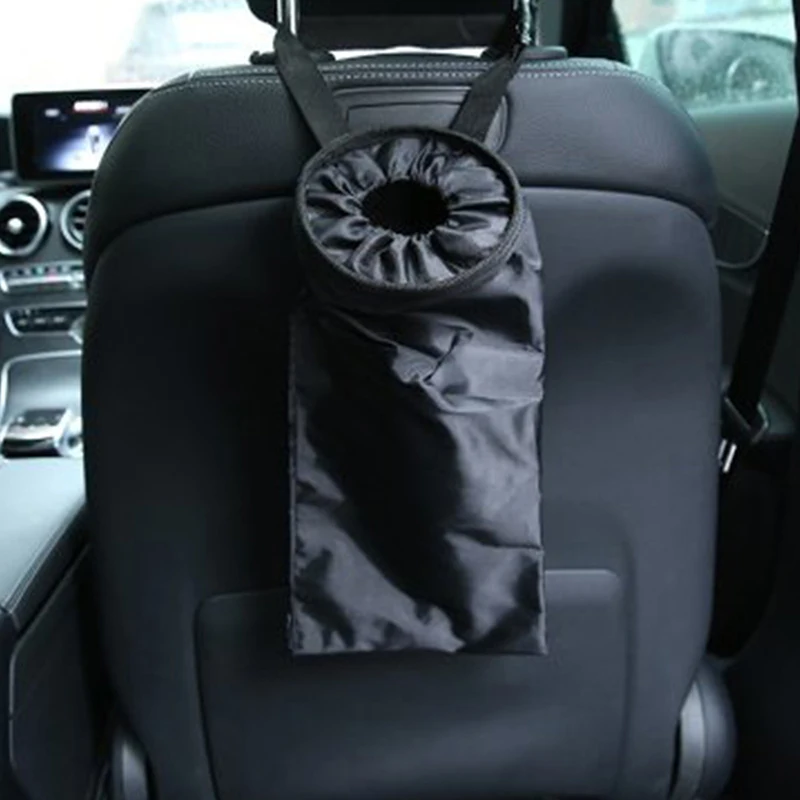 

Car Trash Bag Car Seat Back Trash Container Holder Hang Litter Bag Garbage Storage Car Waste Bins Cleaning Car Bin