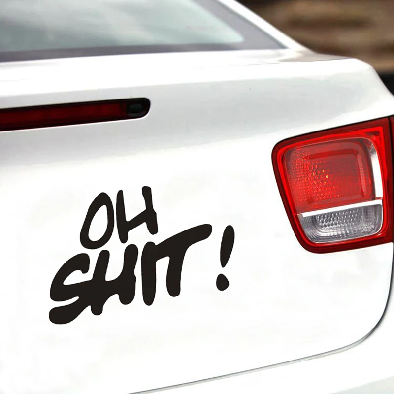 Автомобильная Наклейка на окно Забавная виниловая Веселая упаковка для