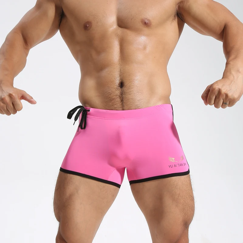 Мужские боксеры бикини нейлон сексуальное мужское нижнее белье мужские трусы