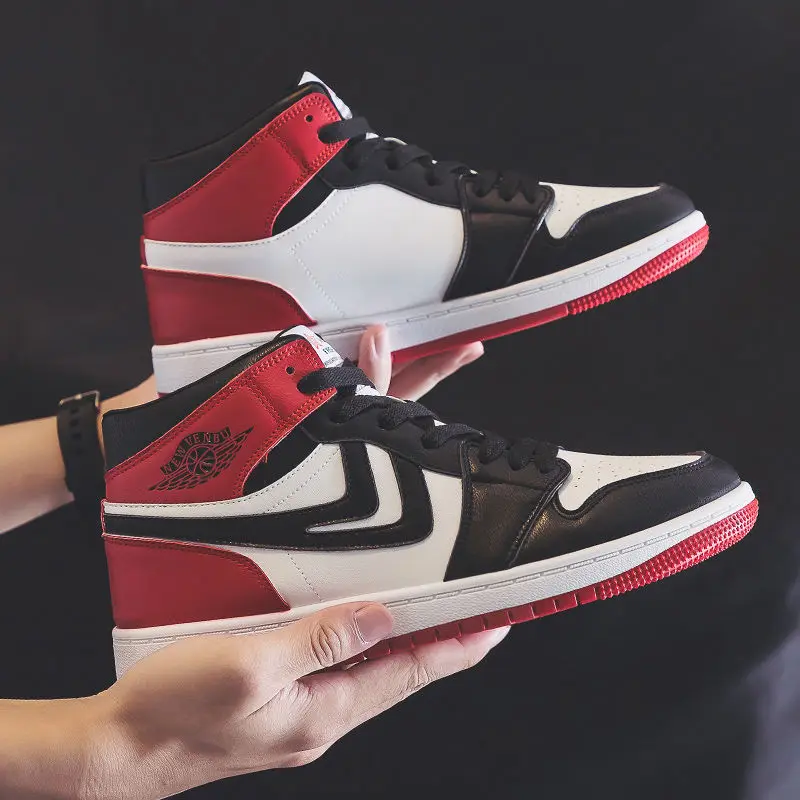 

2021 New Vulcanized Sports Shoes Spring and Autumn Light Casual Men and Women Running Shoes Light Leather Low Top Board Shoes