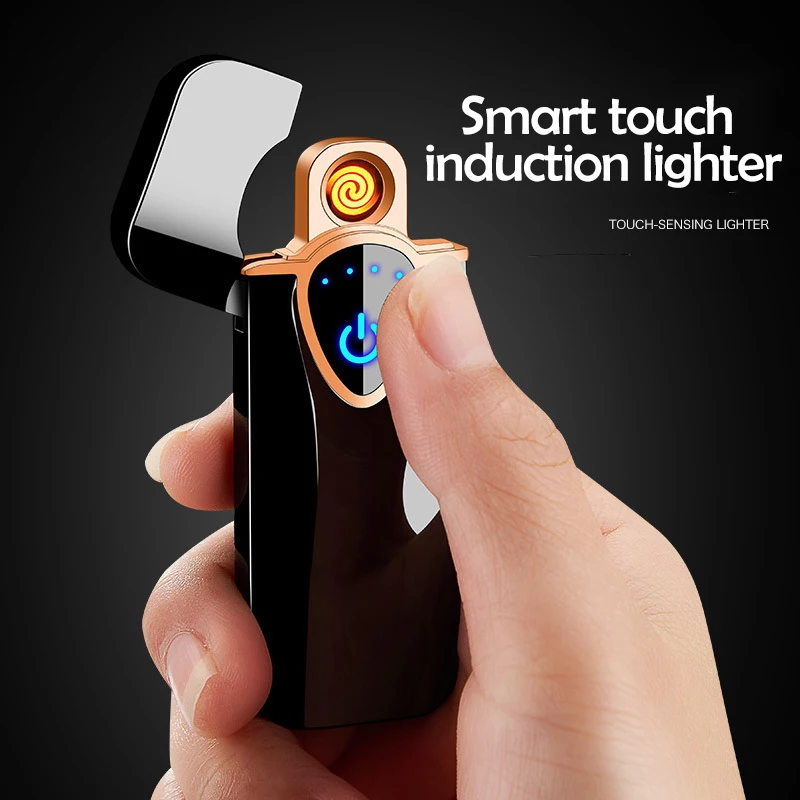 2020 интеллектуальная сенсорная Индукционная зажигалка USB электронная