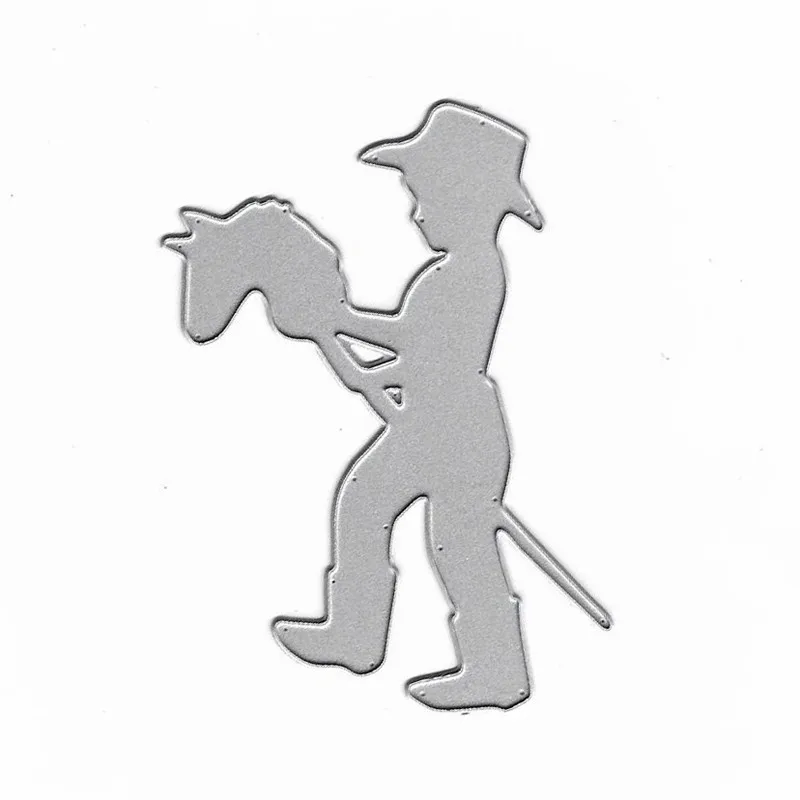 Grite 2020 игровой трафарет для мальчиков в виде лошади металлические стальные