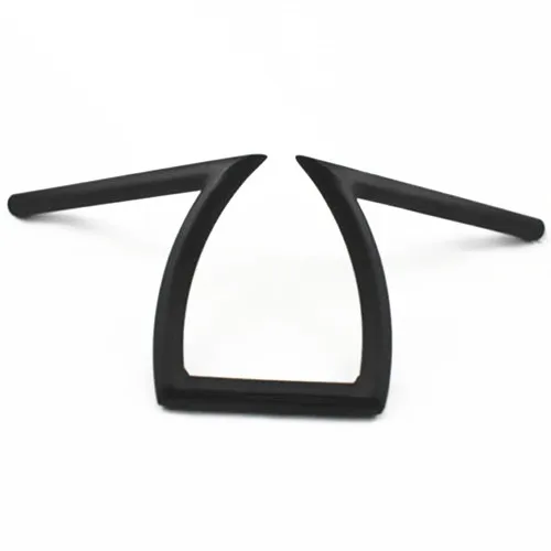 Black Z Bar 8-3/4" Rise 22mm 7/8" Motorcycle Drag Handlebar Custom Chopper Cafe Racer For Honda Yamaha Suzuki Kawasaki Touring |