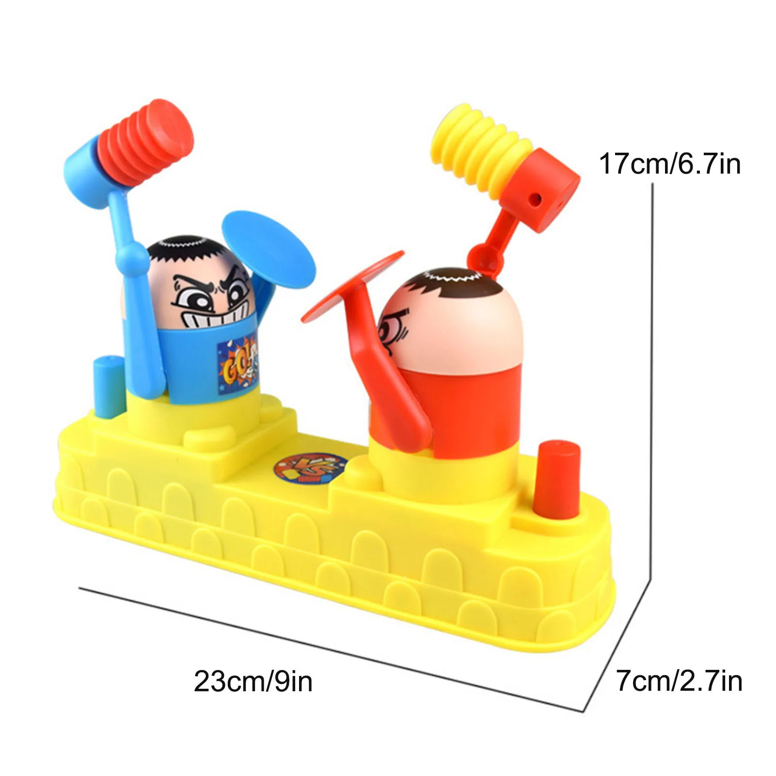 

2 Players Interesting Funny Family Battle Boxing Game Table Board Toy Fighting Defend Game Relief Stress Decompression Gift Kids