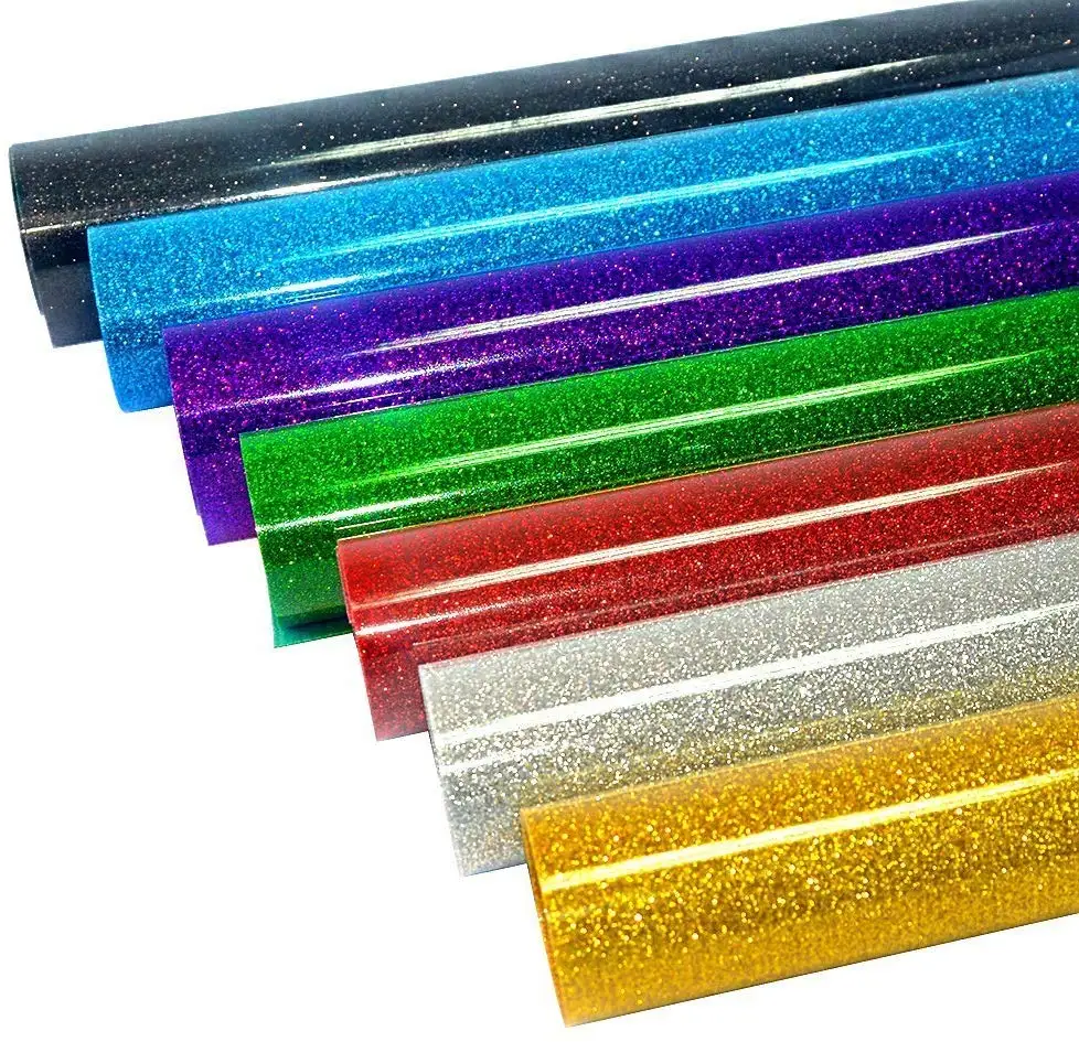 Термотрансферный винил 10*12 дюймов блестящий трансферный для одежды HTV легко