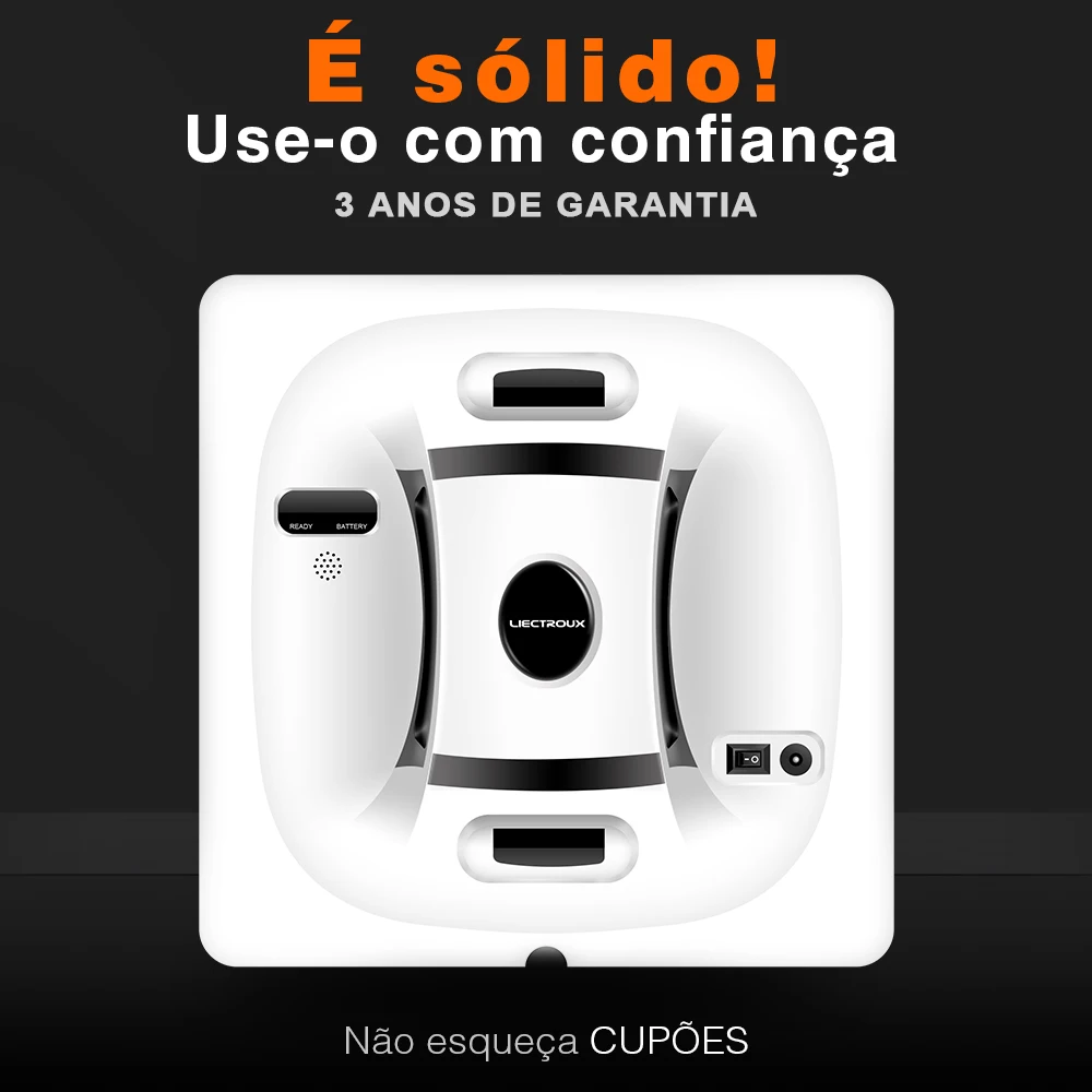 LIECTROUX X6 Window Cleaning Robot One Touch Control Remote Glass Cleaner Tool For Indoor and Outdoor High Floor Windows|Электрические