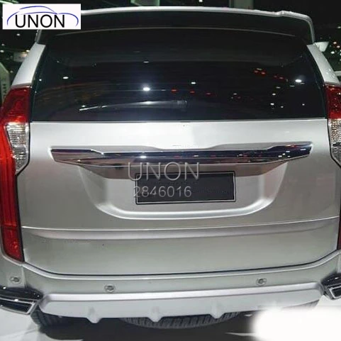 Для Mitsubishi Pajero Sport Spoiler ABS пластик Неокрашенный задний Багажник крыло спойлер украшение 1 шт