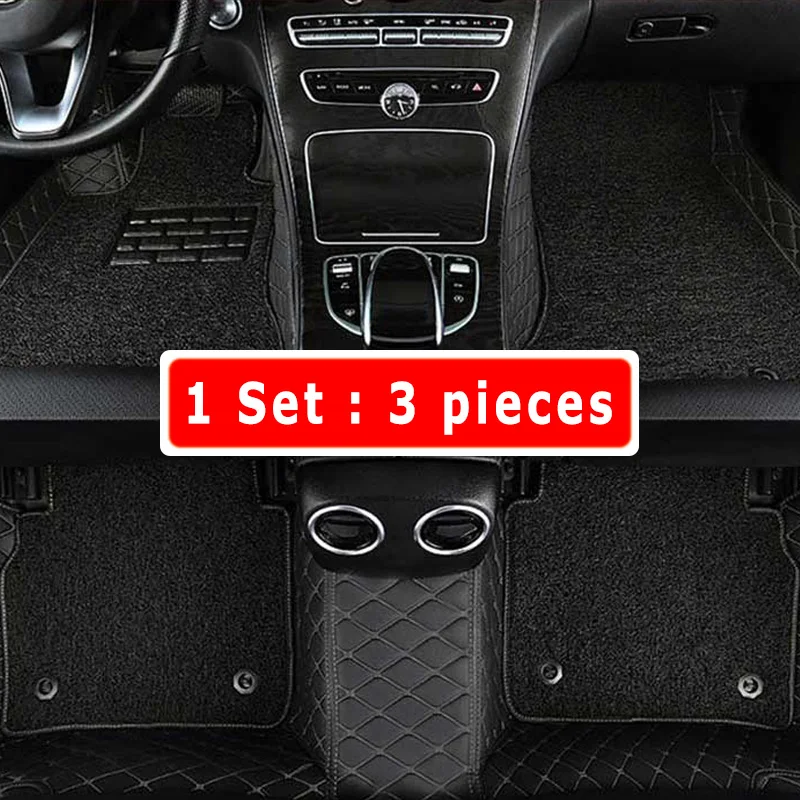 Carpets For Lexus GS350 2018 2017 2016 2015 2014 2013 2012 Double Layer Wire Loop Car Floor Mats Custom Leather Waterproof Parts |