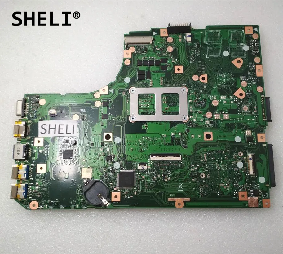 Новая материнская плата SHELI для ASUS K55A U57A K55VD REV3.0 60 N89MB1301 31KJBMB0000 A3E|Материнские платы|