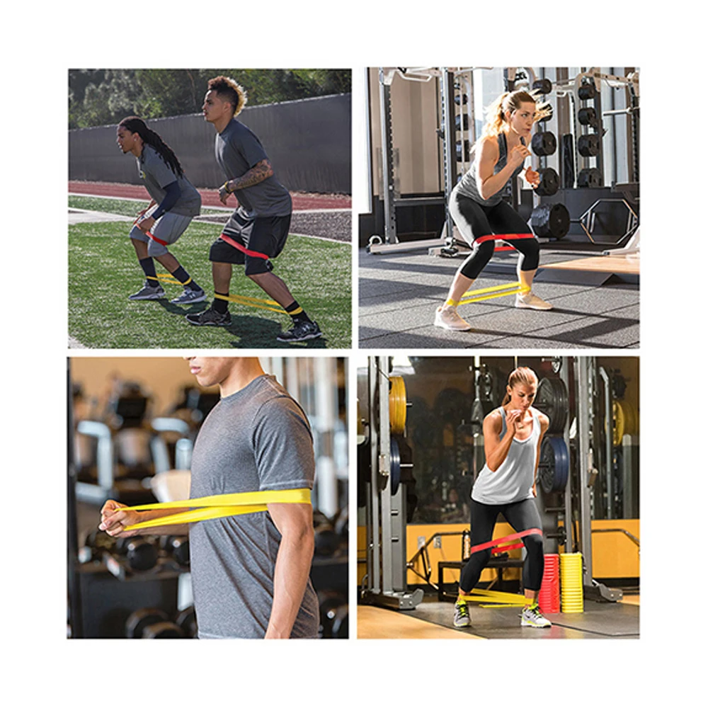 

Yoga Resistance Bands 10-35BL Home Fitness Equipment Sports Rubber Stretching Squat Elastic Legs Training Pilates Rubber Bands