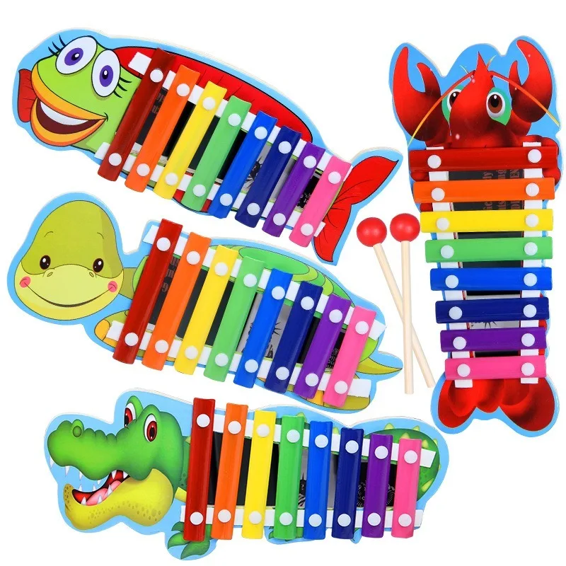 Восьми-тон пианино раннего образования игрушка для малышей музыкальный