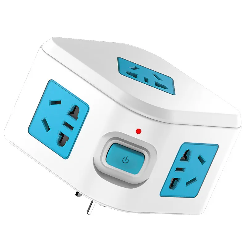 

Smart socket converter plug wire board row plug multifunctional porous panel switch plug