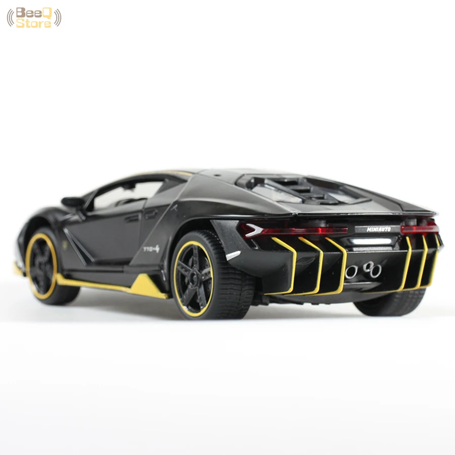 

LP770 1:32 Alloy Car Model Metal Diecast Toy Vehicles Car Model Sound & Light Pull Back Cars Toy Children Hot Gift Wheel