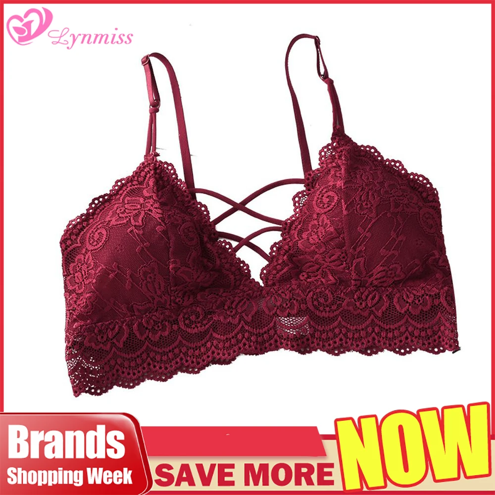 Женский бюстгальтер с открытой спиной и пуш ап кружевной топ сексуальный