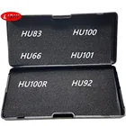 Декодер Lishi HU66 2 в 1, инструмент Lishi HU100, HU83, HU92, HU100R, HU101 для VW,FORD, BMW, слесарные инструменты 2-в-1 Lishi