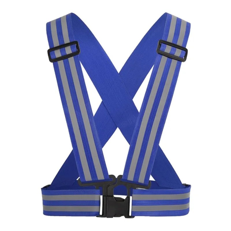 Новая широкая эластичная лента 5 см высокая светоотражающая Джерси простой